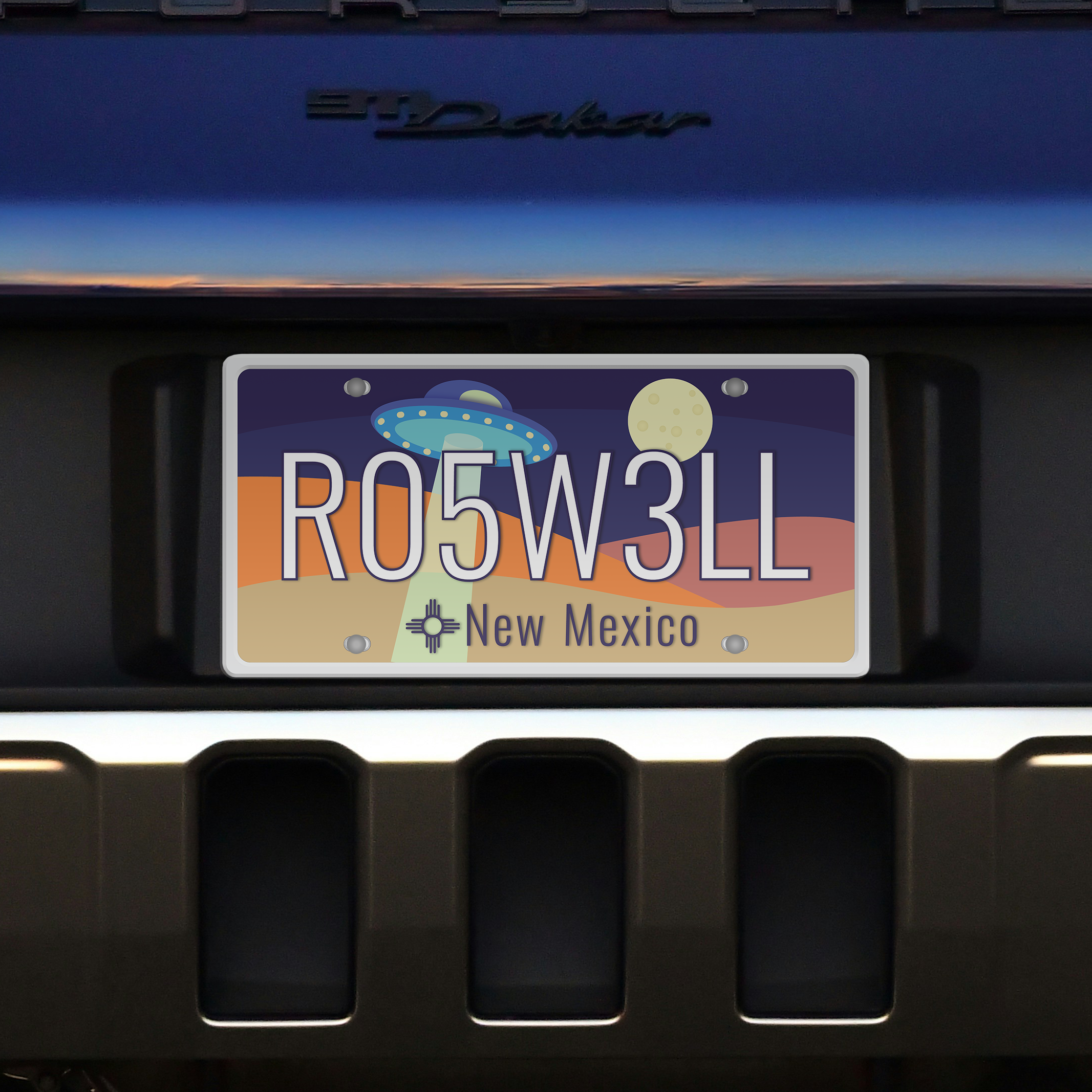 New Mexico License Plate